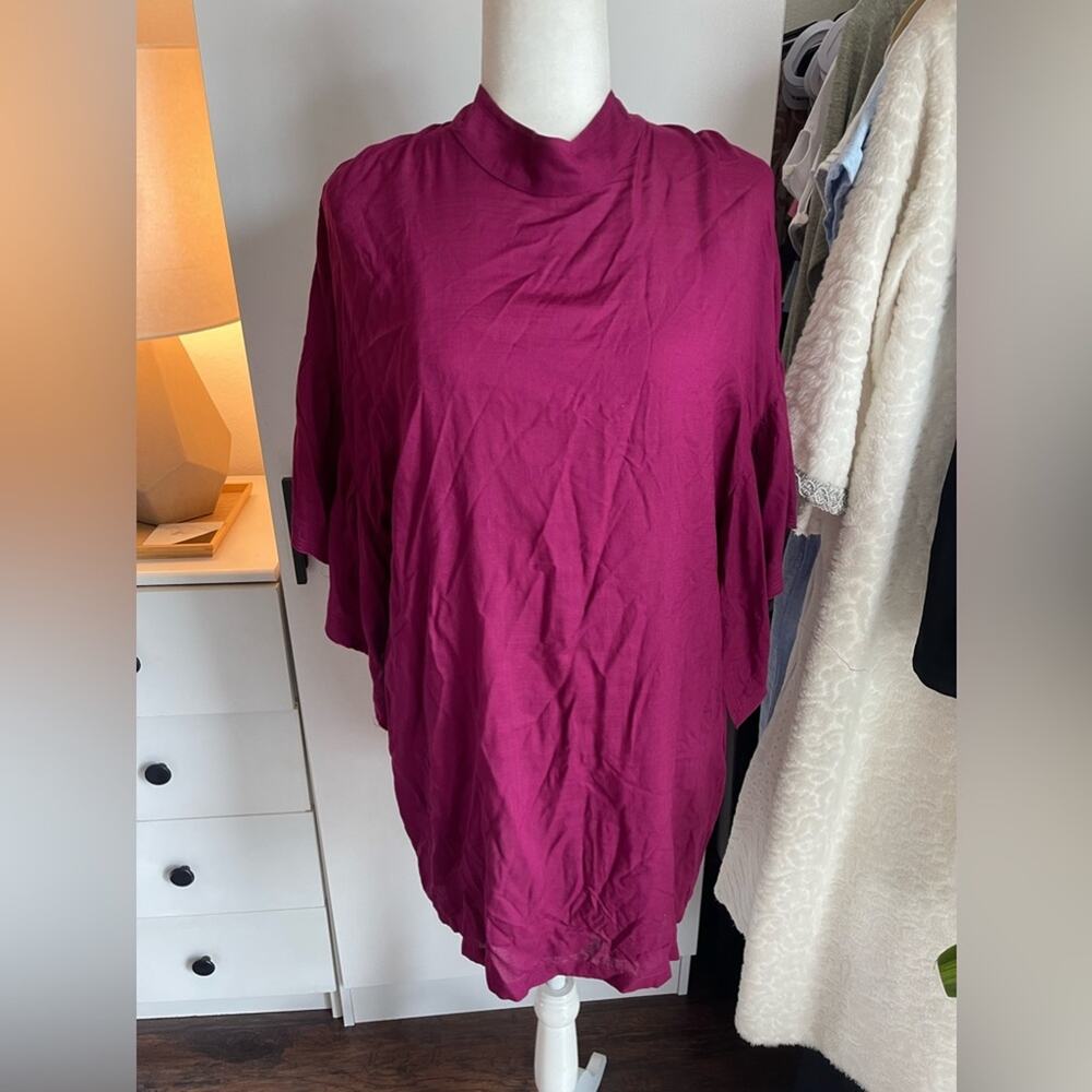 IRO – Fuchsia / Burgundy Dress (Style AJ154) – Size 40 / LARGE